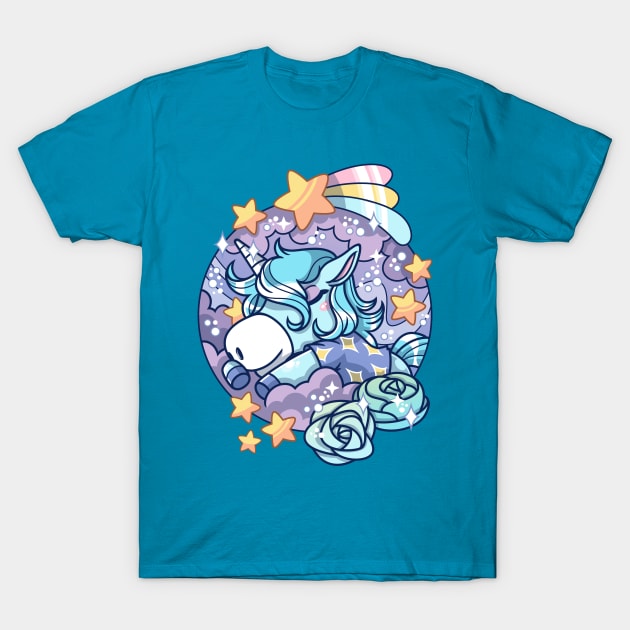 I Dream of Unicorns T-Shirt by GillesBone